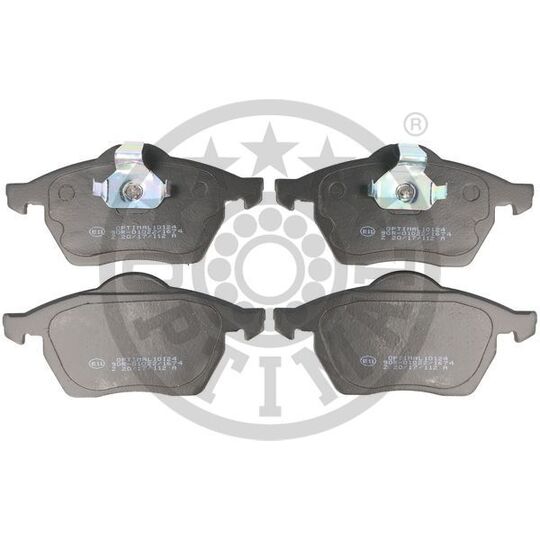 Optimal Brake Pad Set, disc brake to suit Opel, Vauxhall, Saab