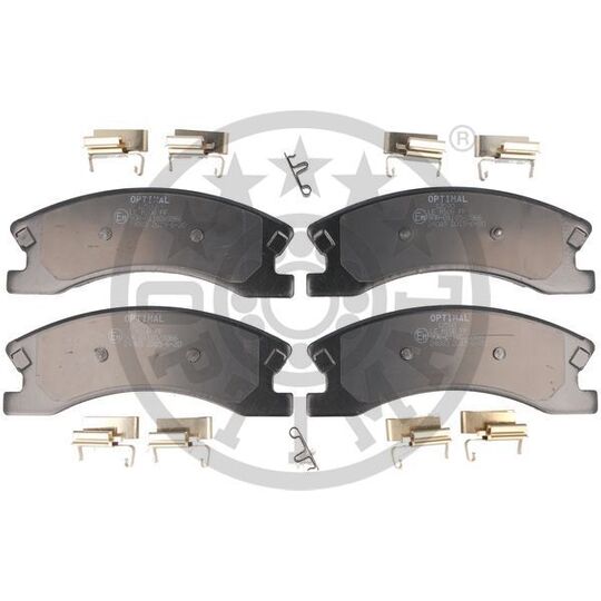 Optimal Brake Pad Set, disc brake to suit Jeep