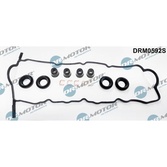 Dr.Motor Automotive Gasket Set, cylinder head cover to suit Toyota