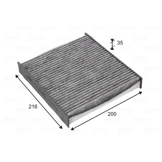 Valeo Filter, interior air to suit Mitsubishi, Nissan, Renault