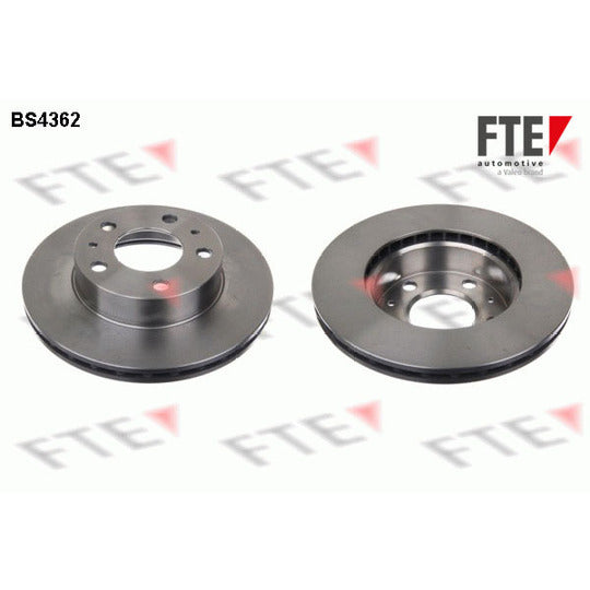 Fte Brake Disc to suit Peugeot, Citroën, Fiat