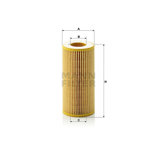 Mann-Filter Oil filter to suit Mercedes-Benz