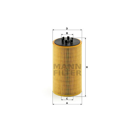 Mann-Filter Oil filter to suit Claas, Liebherr, Man
