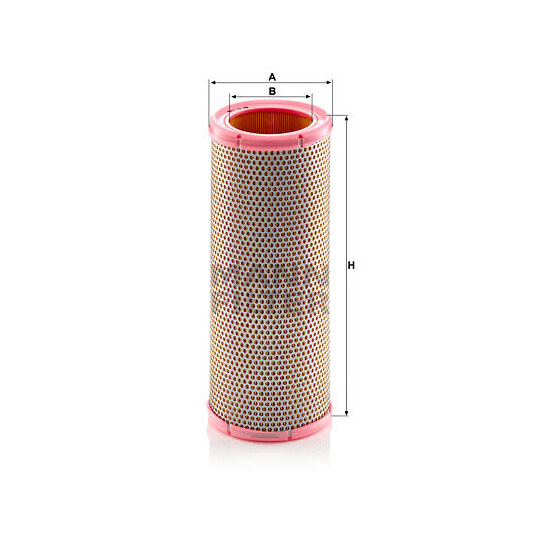 Mann-Filter Air filter to suit Ford, Citroën, Chrysler