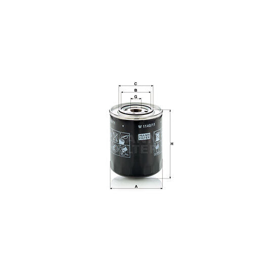 Wix Filters Oil filter to suit Case, Massey Ferguson, New Holland