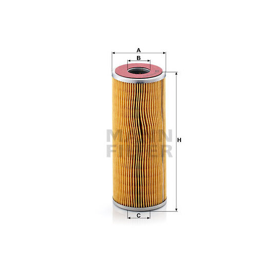 Mann-Filter Filter, operating hydraulics to suit Fiat, Case, Caterpillar