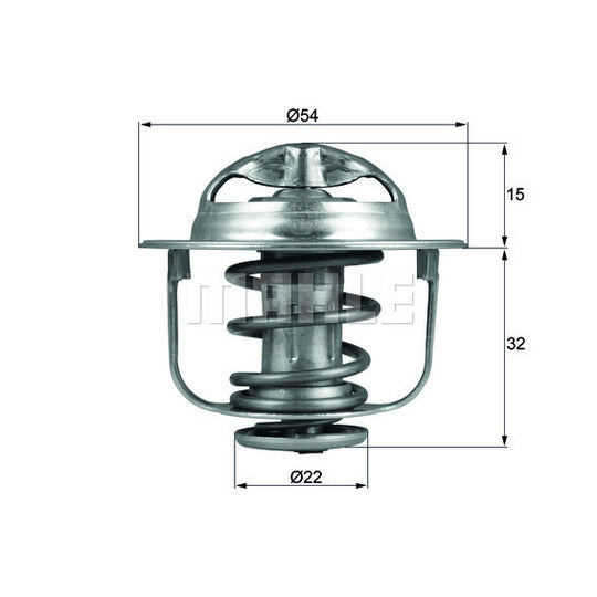 Mahle Thermostat, coolant to suit Opel, Vauxhall, Isuzu