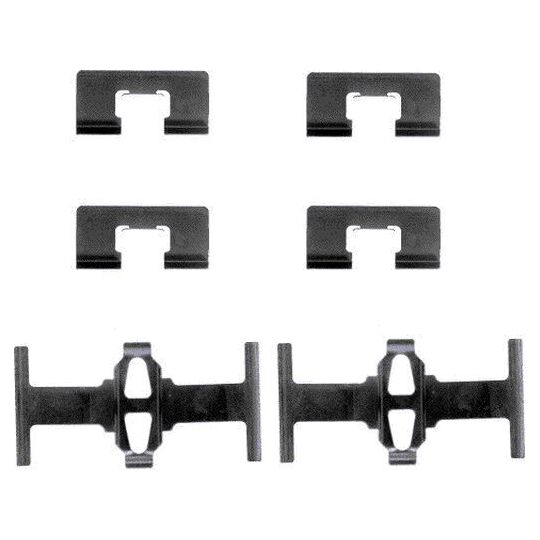 Textar Accessory Kit, disc brake pad to suit Honda