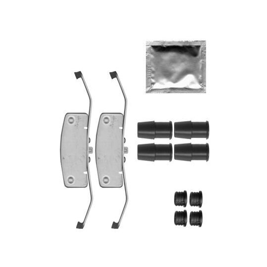 Textar Accessory Kit, brake caliper to suit Ford, Volvo