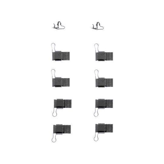 Textar Accessory Kit, disc brake pad