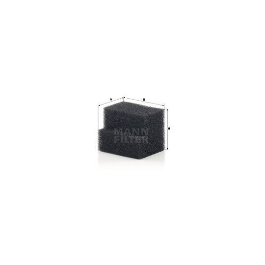 Mann-Filter Filter, crankcase breather to suit Ford, Volvo