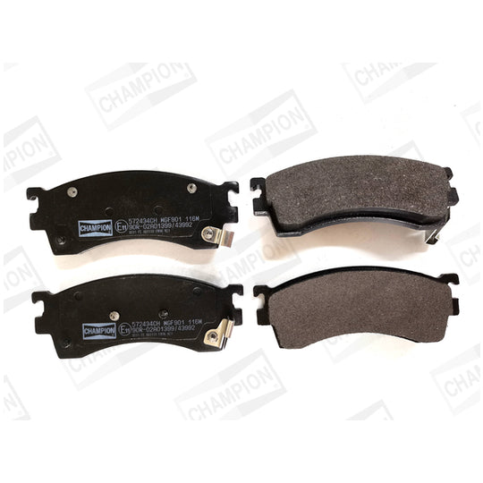 Champion Brake Pad Set, disc brake to suit Ford, Mazda