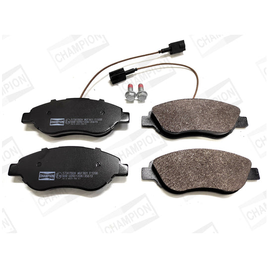 Champion Brake Pad Set, disc brake to suit Fiat, Chrysler, Alfa Romeo