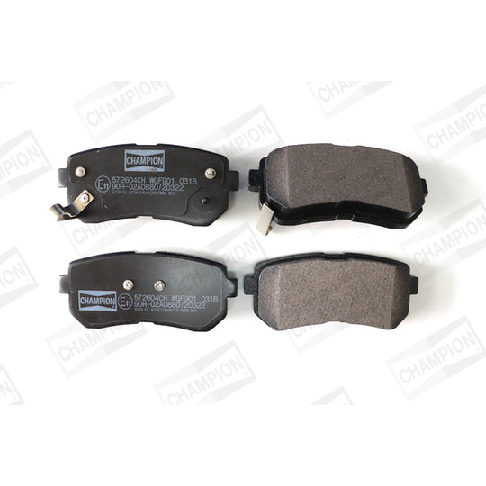 Champion Brake Pad Set, disc brake to suit Hyundai, Kia