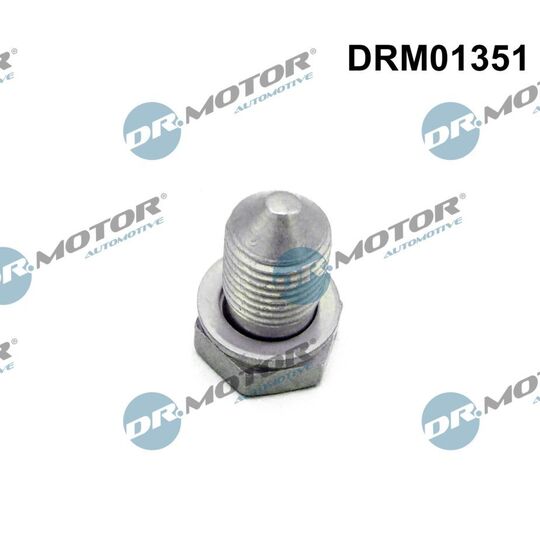 Dr.Motor Automotive Sealing Plug, oil sump to suit Ford, Audi, VW