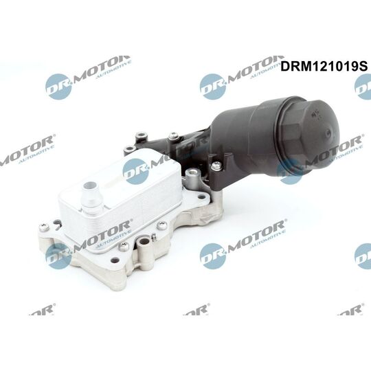 Dr.Motor Automotive Housing, oil filter to suit Mercedes-Benz