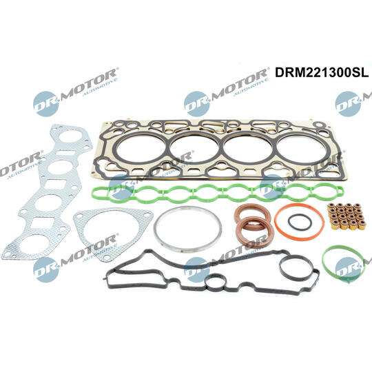 Dr.Motor Automotive Gasket Set, cylinder head to suit Volvo
