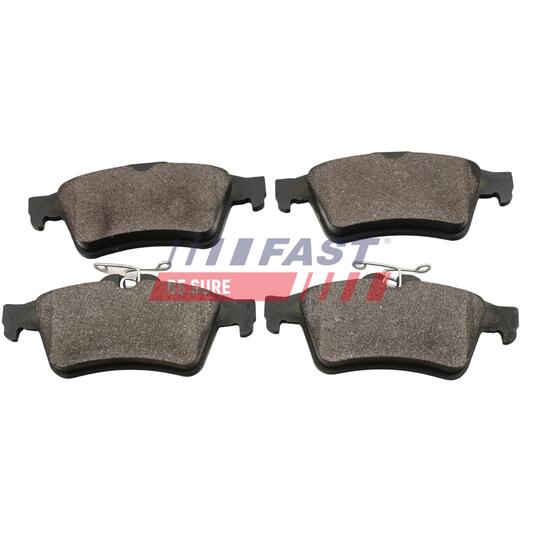 Fast FT29568 Brake Pad Set, disc brake to suit Ford, Iveco, Renault