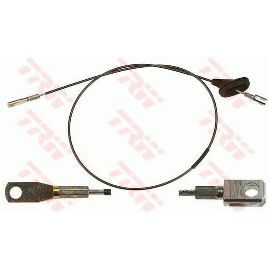 Trw Cable, parking brake to suit Volvo