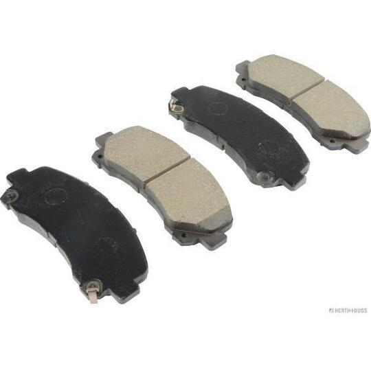 Herth+Buss Jakoparts Brake Pad Set, disc brake to suit Isuzu