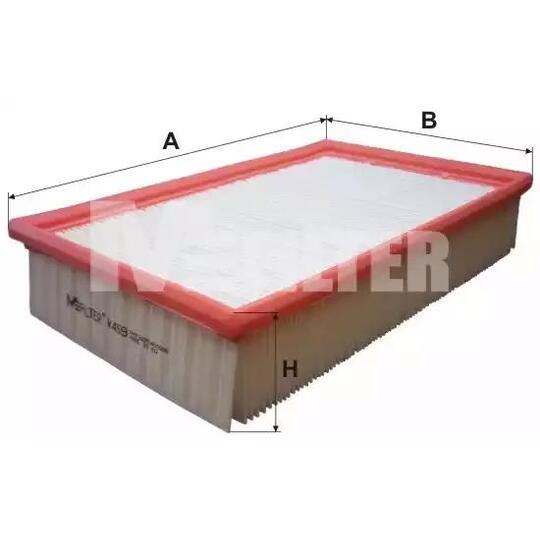Mfilter Air filter to suit Ford