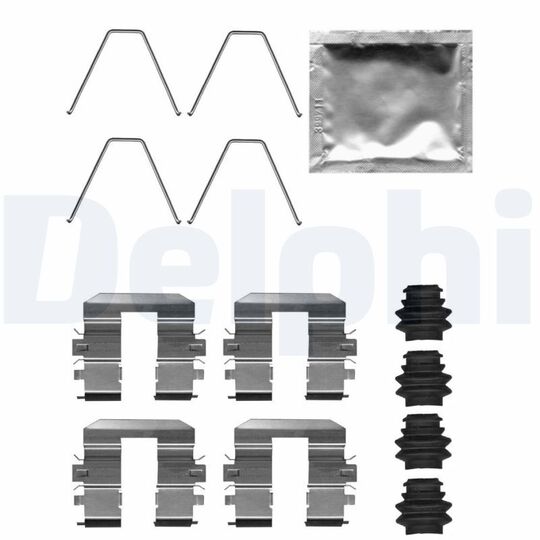 Delphi Accessory Kit, disc brake pad