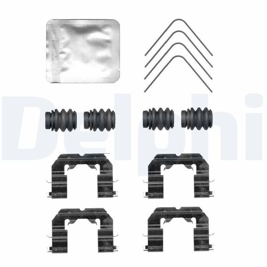Delphi Accessory Kit, disc brake pad