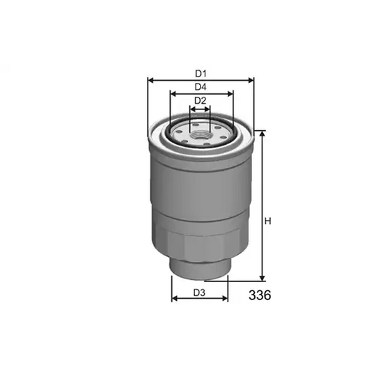 Misfat Fuel filter to suit Mitsubishi