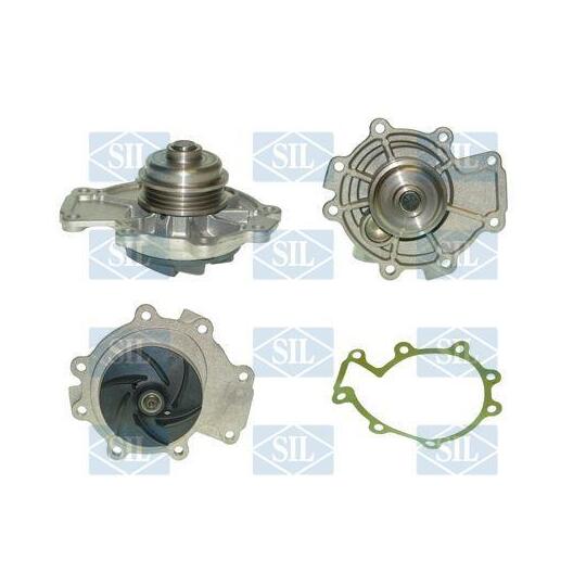Saleri Sil Water Pump, engine cooling to suit Ford, Mazda, Jaguar