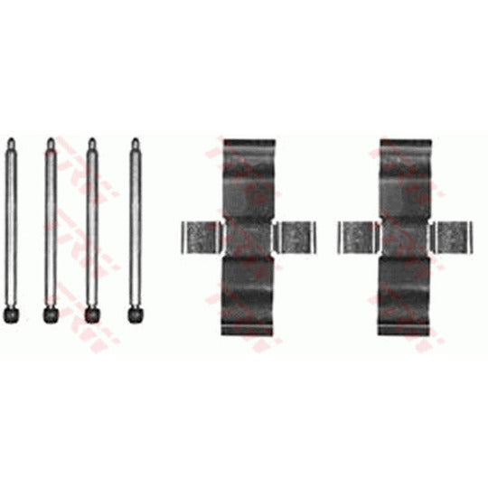 Trw Accessory Kit, disc brake pad to suit VW