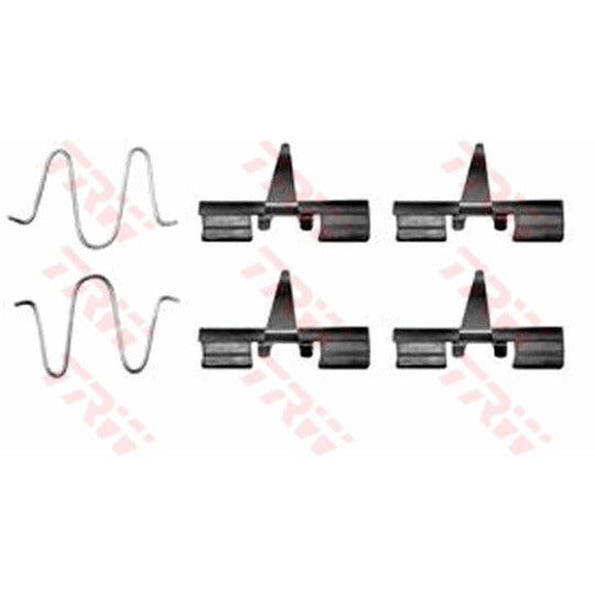 Trw Accessory Kit, disc brake pad to suit Mazda