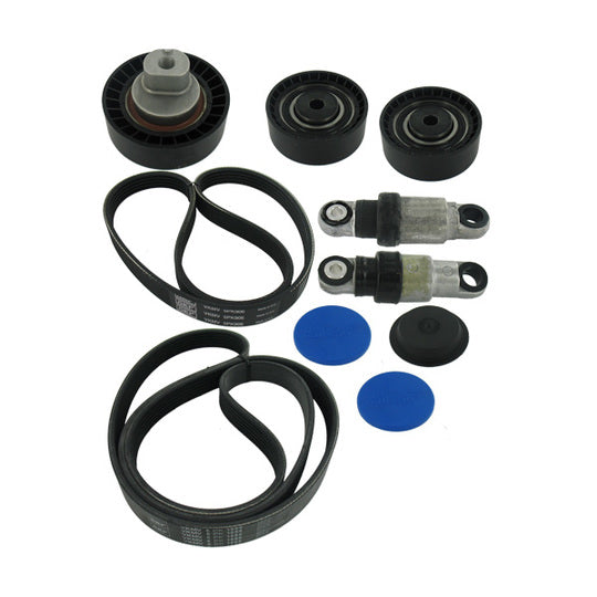 Skf V-Ribbed Belt Set to suit Mitsubishi, Ford, Audi