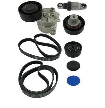 Skf V-Ribbed Belt Set to suit Toyota, Ford, Audi