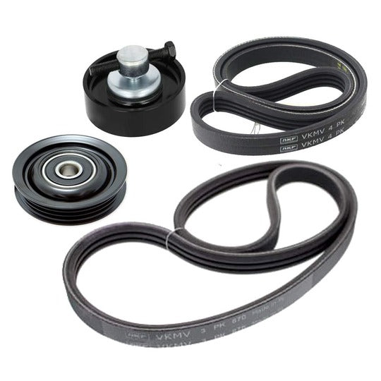 Skf V-Ribbed Belt Set to suit Honda, Nissan, Kia