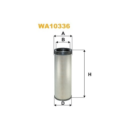 Wix Filters Secondary Air Filter to suit Scania