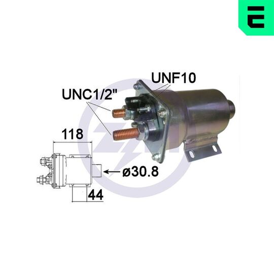 Era Solenoid Switch, starter to suit Ford, Caterpillar, Cummins