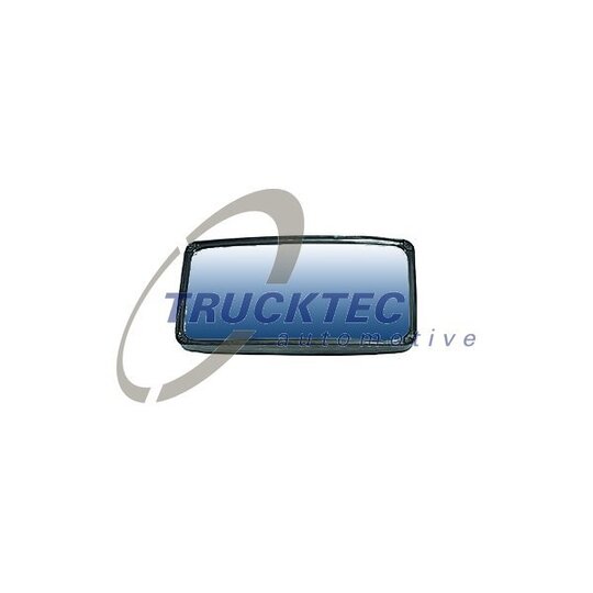 Trucktec Automotive Exterior Mirror, driver cab to suit Volvo