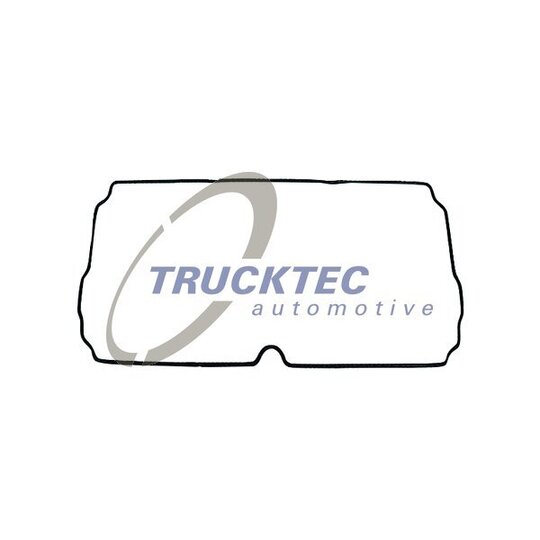 Trucktec Automotive Gasket, housing cover (crankcase) to suit Scania