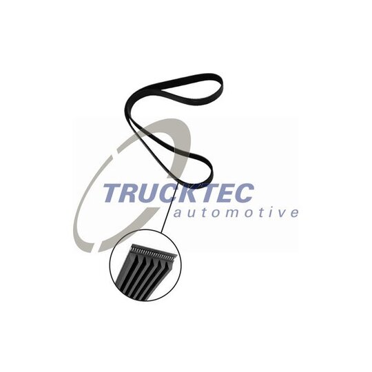 Trucktec Automotive V-Ribbed Belt to suit Scania