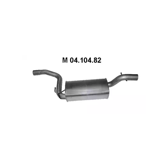 Eberspächer Middle Silencer to suit Ford