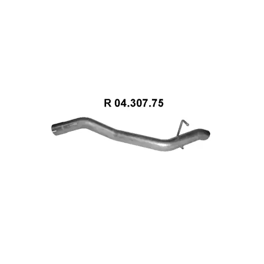 Eberspächer Exhaust pipe to suit Ford