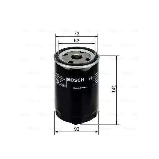 Bosch Oil filter to suit Ford, Audi, VW