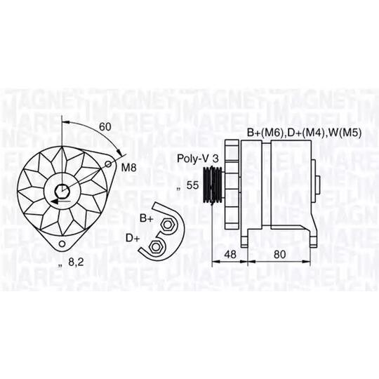 Valeo Alternator to suit Ford
