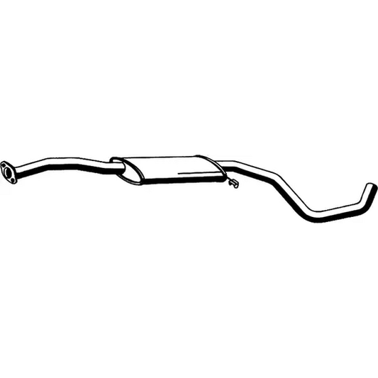 Asmet Middle Silencer to suit Ford