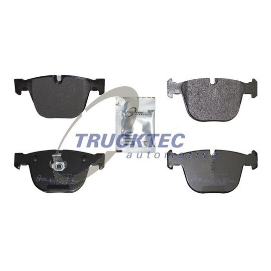 Trucktec Automotive Brake Pad Set, disc brake to suit BMW