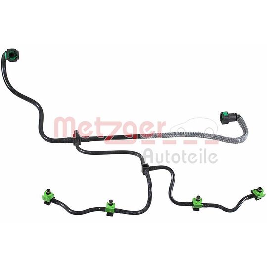 Metzger Hose, fuel overflow to suit Ford