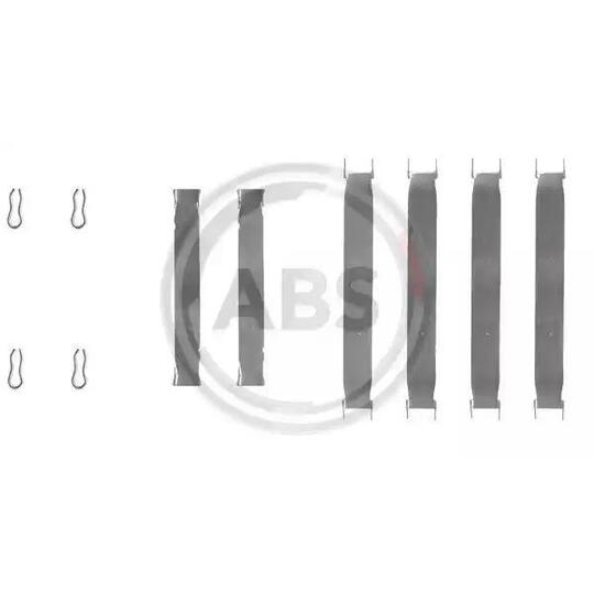 A.B.S. Accessory Kit, disc brake pad to suit Renault