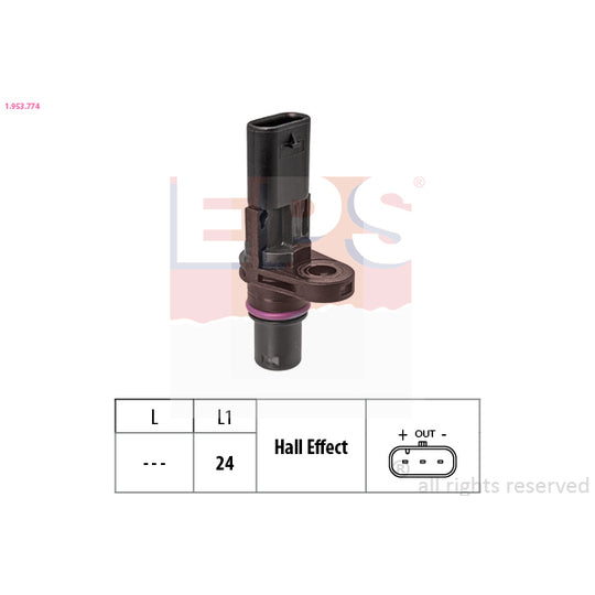 Eps Sensor, camshaft position to suit Ford, Audi, VW