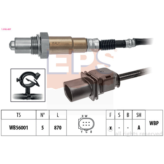 Eps Lambda Sensor to suit Ford