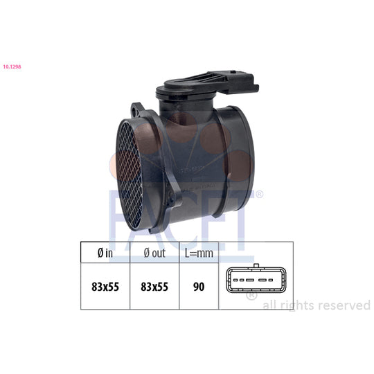 Facet Air Flow Sensor to suit Ford, Mazda, BMW